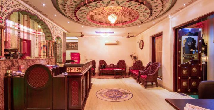 Hotel Nahargarh Haveli-Near Train Station Metro Džajpur Exteriér fotografie